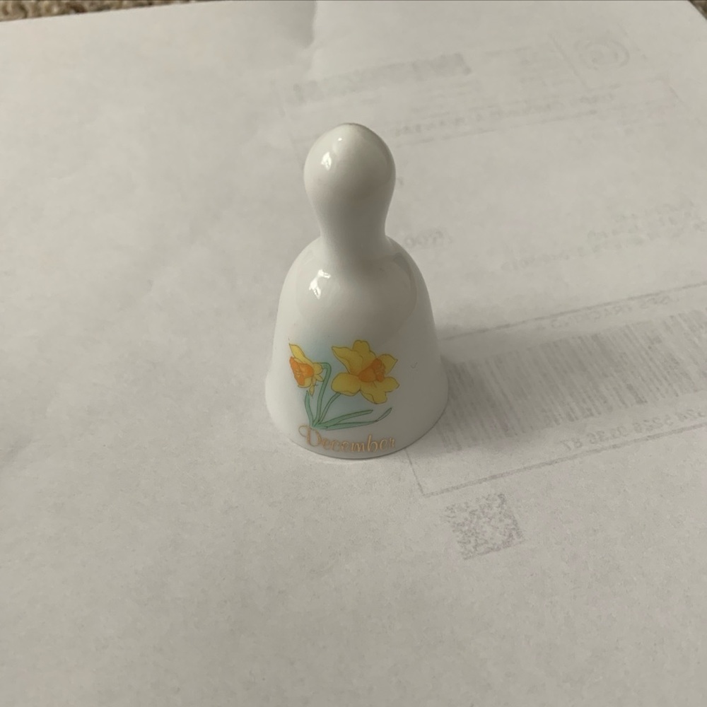 Vintage Russ Berrie and Co December Bell